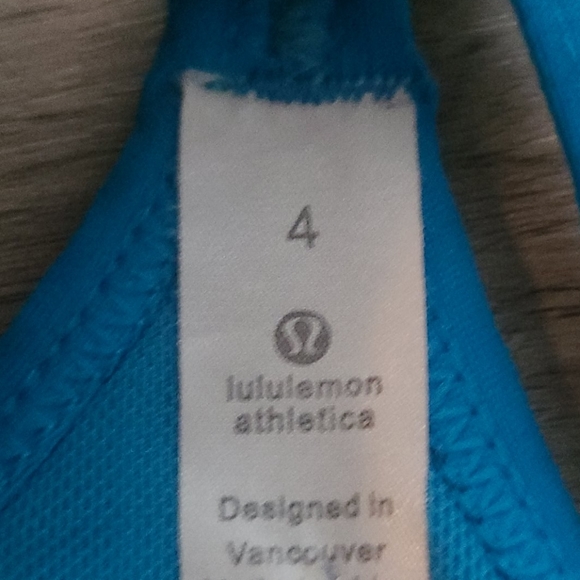 Lululemon blue tank - Picture 3 of 3